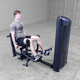 Body-Solid (S2IOTX) Inner/Outer Thigh Machine - Front Side Angled View