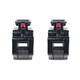 York Barbell Locking Weight Collars with Rubber Contact Pads