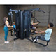 Body-Solid (S1000) Commercial Multi-Gym - Four Users Working Out in Exercise Room
