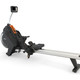 Muscle-D Indoor Rower with Belt Drive and Performance Monitor