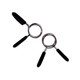 York Barbell 6135 Standard One-Inch Spring Weight Collars
