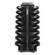 TKO (5-25 lb) Hex Urethane Dumbbells & Rack