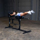 Body-Solid (SGH500B) Glute Ham Developer - Reverse Leg Raise Exercise