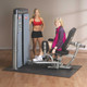 Body-Solid Abductor Training Machine in Workout Room