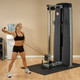 Body-Solid (DPCC-SF) Cable Column Machine - Shoulder Raise Exercise