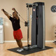Body-Solid Shoulder Press Exercise from Dual-Handle Cable Machine