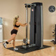 Body-Solid Glute Kickback Exercise with Ankle Strap from Cable Station