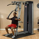 Body-Solid (DPLS-SF) Chest/Lat Machine w/ Lat Pulldown Combination