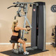 Body-Solid (DPLS-SF) Chest/Lat Machine - Seated Back Row Exercise