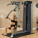 Body-Solid (DPLS-SF) Chest/Lat Machine - Chest Press with Alternate Grip