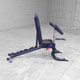 Body-Solid Adjustable Workout Bench Shoulder Press Position