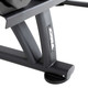 TKO 10-Sided Rubber Dumbbells & 2-Tier Rack - Rack Only Protective Rubber Feet