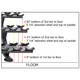 TKO Tiered Weight Rack Height Dimensions and Specifications