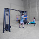 Body-Solid Commercial 5-Stack Jungle Gym - 4 Users Exercising