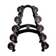TAG Fitness (20-110 lb) 8-Sided Urethane Barbells w/ Optional Rack Side View