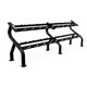 Troy Dumbbell Rack with Black Matte Finish