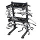 Body-Solid Cable Handle Rack w/ Optional Accessories