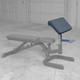 Body-Solid (GPCA1) Preacher Curl Attachment on Weight Bench in Garage Gym