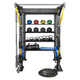 TAG Fitness Free-Standing Fitness Bay Loaded with Optional Accessories