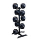 Body-Solid (GMR20) Medicine/Wall Ball Rack w/ Optional Dual-Grip Balls