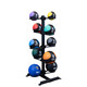 Body-Solid (GMR20) Medicine/Wall Ball Rack w/ Optional Med Balls