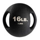Body-Solid 6-25 lb Dual-Grip Med Balls & Rack - 16 lb Ball