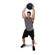 Body-Solid 10-30 lb Tire Tread Slam Balls & Rack - Overhead Slam Exercise