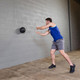 Body-Solid 10-30 lb Tire Tread Slam Balls & Rack - Wall Slam Exercise