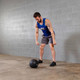 Body-Solid 10-30 lb Tire Tread Slam Balls & Rack - Slam Ball Workout