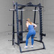 Body-Solid Series 7 Smith Machine Gym Package - Low Cable Row Exercise