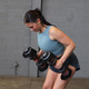 Body-Solid Adjustable Dumbbells - Dual Dumbbell Row Exercise