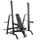 Body-Solid (SDIB370) Weight Bench & Rack - Bench in High Incline Position