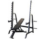 Body-Solid (SDIB370) Weight Bench & Rack - Bench in Incline Position