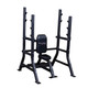 Body-Solid (SOSB250) Olympic Shoulder Press w/ Spotter Platform