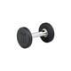 Body-Solid 10 lb Rubber-Coated Free Weight with Chrome Knurled Handle
