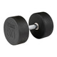 Body-Solid 80 lb Fixed Rubber Weight with Chrome Knurled Handle