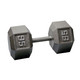 Body-Solid 95 lb Cast Iron Hex Dumbbell