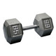 Body-Solid 65 lb Fixed Cast Iron Weight with Silver Weight Marking