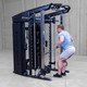Body-Solid Cable Strength System During Standing Back Row
