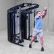 Body-Solid (GSFR100) All-In-One Strength System - Trunk Twist from Low Pulley