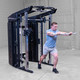 Body-Solid (GSFR100) All-In-One Strength System - Single Bar Cable Press
