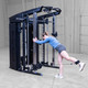 Body-Solid (GSFR100) All-In-One Strength System - Glute Kick Exercise from Low Pulley