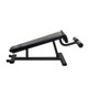 Inflight Fitness Decline Ab Bench w/ Wheels