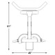 Inflight Fitness (#CT-MFDS) Chest Fly/Rear Delt Machine Dimensions
