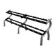Troy 2-Tier Dumbbell Rack w/ Saddles with Silver Frame Color