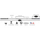 York Barbell 32113 Olympic Weight Bar Dimensions and Specifications