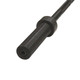 Troy (GOB-60B) Black 5' Olympic Weight Bar - Sleeve Close View