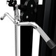 Troy USA Sports Knurled Cable Curl Bar on Cable Machine