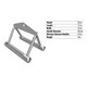 Troy USA Sports Chinning Triangle Attachment - Dimensions & Specifications