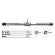 Troy USA Sports Straight Bar Attachment - Dimensions & Specifications